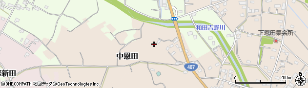 埼玉県熊谷市下恩田778周辺の地図