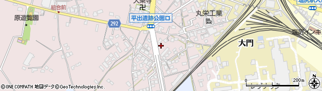 長野県塩尻市桔梗ケ原76周辺の地図