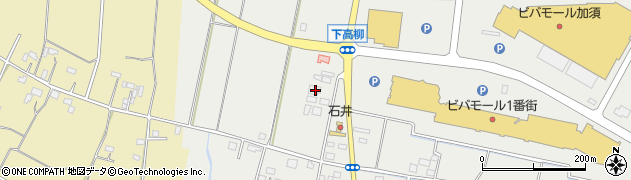 埼玉県加須市下高柳1636周辺の地図