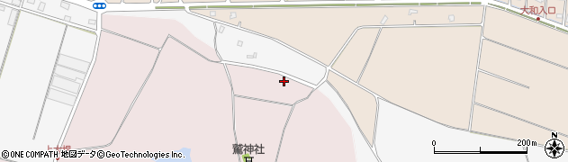 茨城県かすみがうら市上大堤186周辺の地図