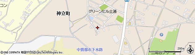 茨城県土浦市神立町3293周辺の地図