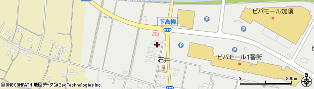 埼玉県加須市下高柳1635周辺の地図