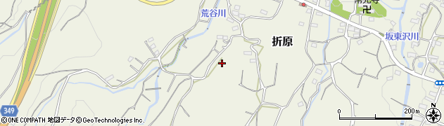 埼玉県寄居町（大里郡）折原周辺の地図