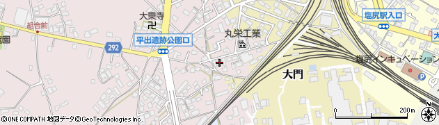長野県塩尻市桔梗ケ原72周辺の地図