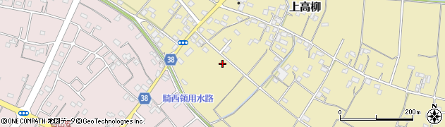 埼玉県加須市上高柳145周辺の地図