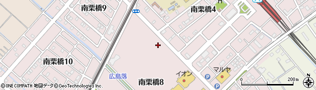 埼玉県久喜市南栗橋周辺の地図