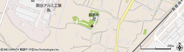 茨城県土浦市神立町周辺の地図