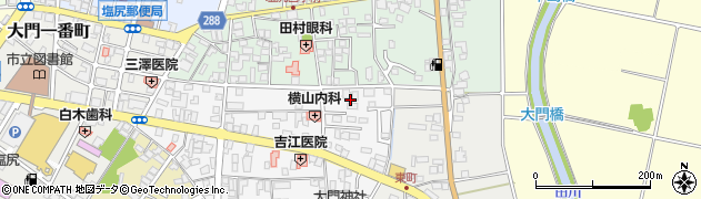 長野県塩尻市大門三番町618周辺の地図