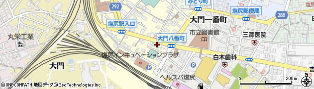 クリーニング館昭和八番町店周辺の地図