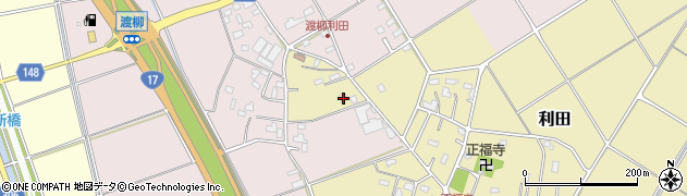 埼玉県行田市利田433周辺の地図