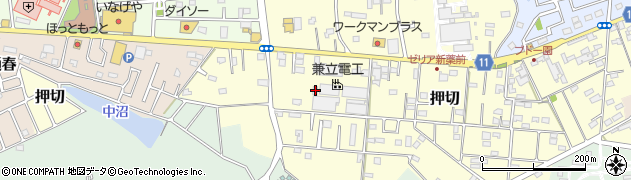 埼玉県熊谷市押切2633周辺の地図