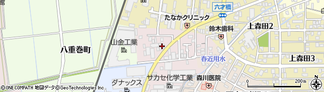 株式会社坂川コーポレーション　福井営業所周辺の地図