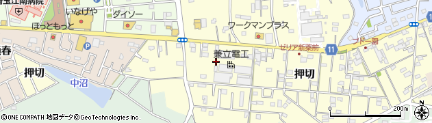 埼玉県熊谷市押切2638周辺の地図