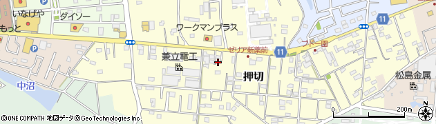 埼玉県熊谷市押切2554周辺の地図