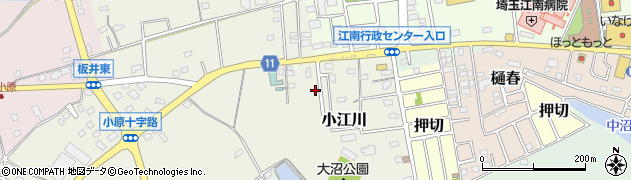 埼玉県熊谷市小江川2210-8周辺の地図