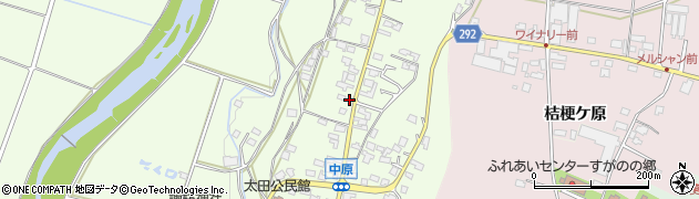 長野県塩尻市太田346周辺の地図
