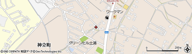 茨城県土浦市神立町3496周辺の地図
