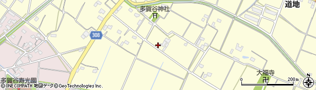 埼玉県加須市内田ケ谷周辺の地図