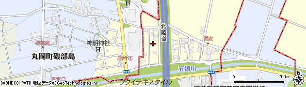 福井県永平寺町（吉田郡）松岡領家周辺の地図