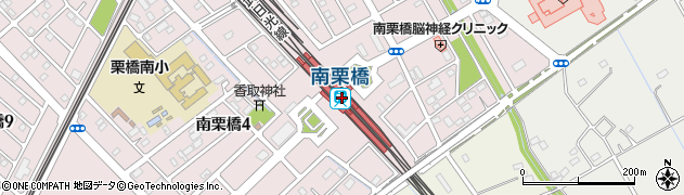 南栗橋駅周辺の地図