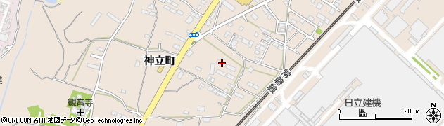 茨城県土浦市神立町703周辺の地図