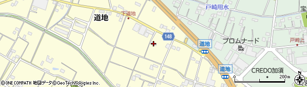 埼玉県加須市道地1417周辺の地図