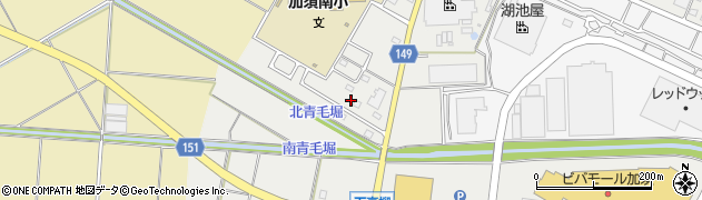 埼玉県加須市下高柳1887周辺の地図