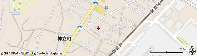 茨城県土浦市神立町684周辺の地図