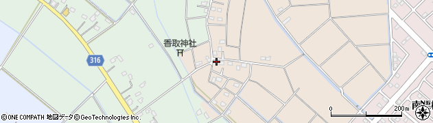 埼玉県久喜市北広島181周辺の地図