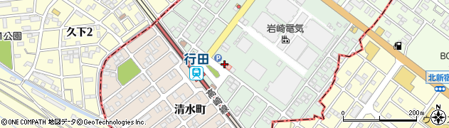 明光義塾行田駅前教室周辺の地図