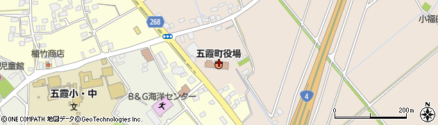 五霞町役場周辺の地図