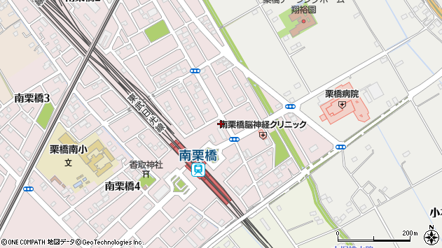 〒349-1117 埼玉県久喜市南栗橋の地図
