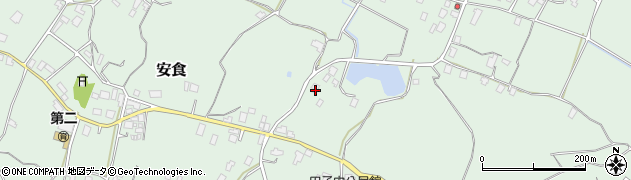 茨城県かすみがうら市安食2041周辺の地図