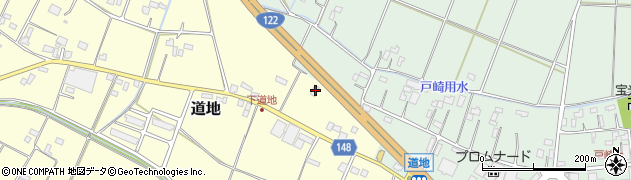 埼玉県加須市道地1432周辺の地図