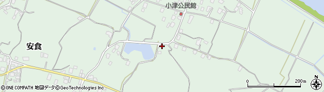 茨城県かすみがうら市安食2133周辺の地図