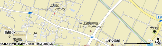 埼玉県加須市上高柳704周辺の地図