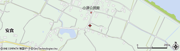 茨城県かすみがうら市安食3054周辺の地図