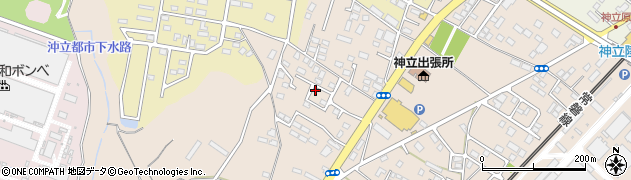 茨城県土浦市神立町678周辺の地図