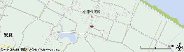 茨城県かすみがうら市安食3055周辺の地図