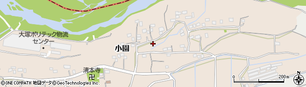 埼玉県寄居町（大里郡）小園周辺の地図
