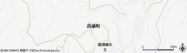 福井県福井市高須町周辺の地図