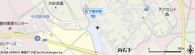 株式会社筑波丸伸　石下営業所周辺の地図