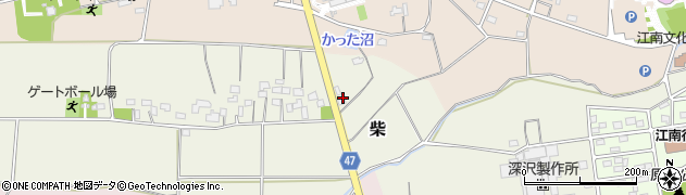 埼玉県熊谷市柴128周辺の地図