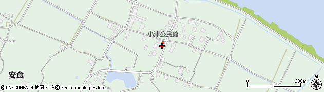 茨城県かすみがうら市安食3073周辺の地図