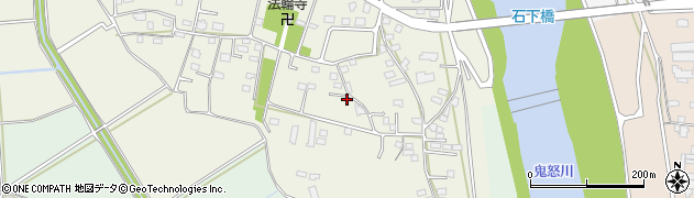 茨城県常総市向石下181周辺の地図