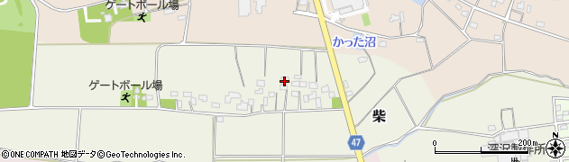 埼玉県熊谷市柴周辺の地図