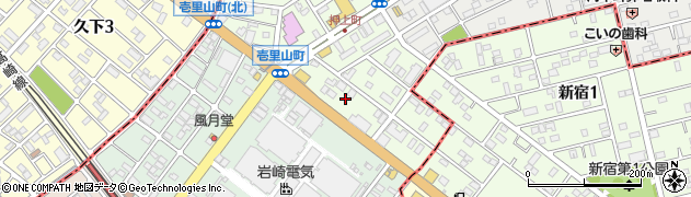 安楽亭 行田押上町店周辺の地図