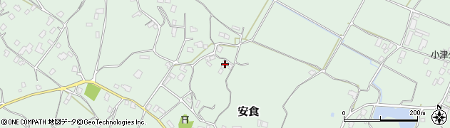 茨城県かすみがうら市安食1887周辺の地図