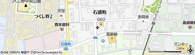 福井県福井市石盛町525周辺の地図