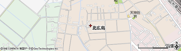 埼玉県久喜市北広島665周辺の地図